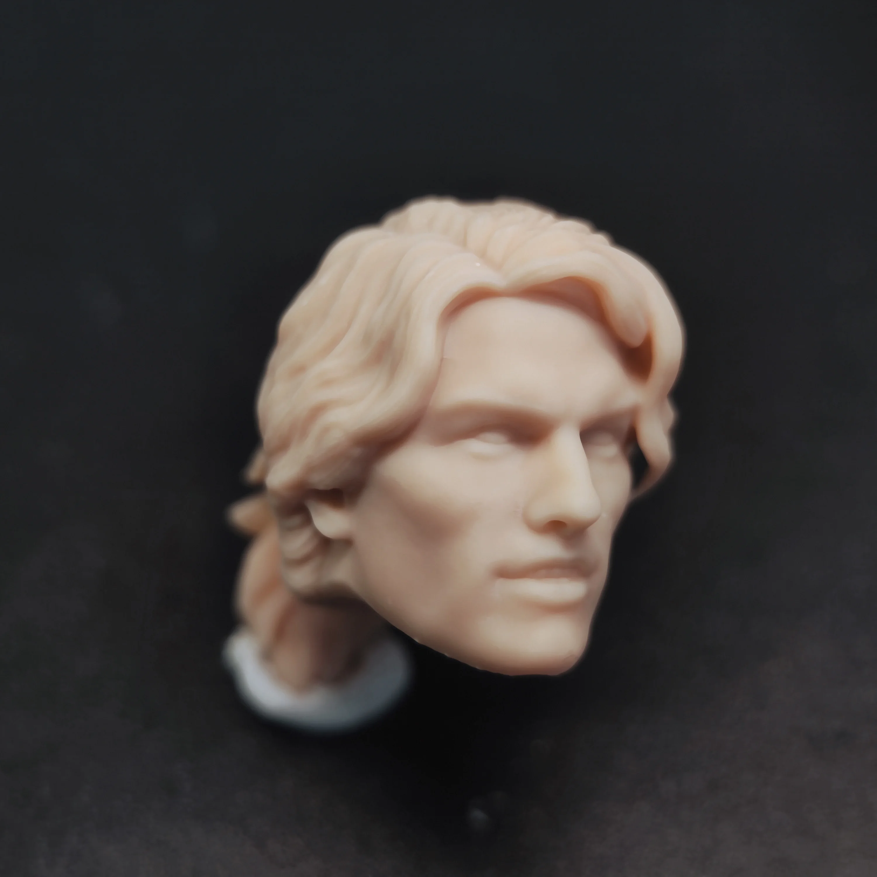 HL1821 DIY Customized 1/18 1/12 1/10 Scale Unpainted Head Sculpt for 3.75