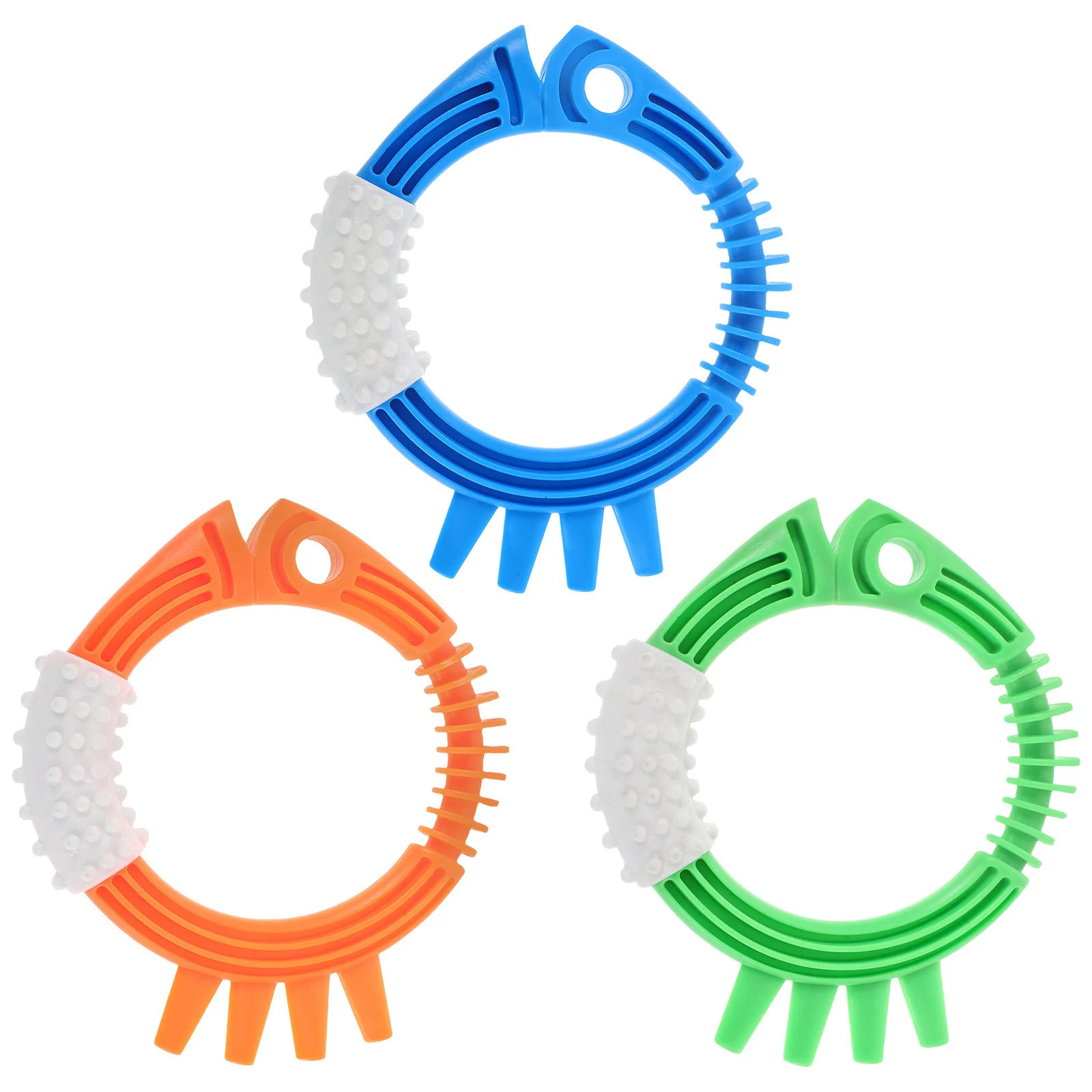 

1Set Diving Rings Fish Shaped Colorful Swim Training Underwater Accessories for Toddlers Pool Beach Fun Diving Rings