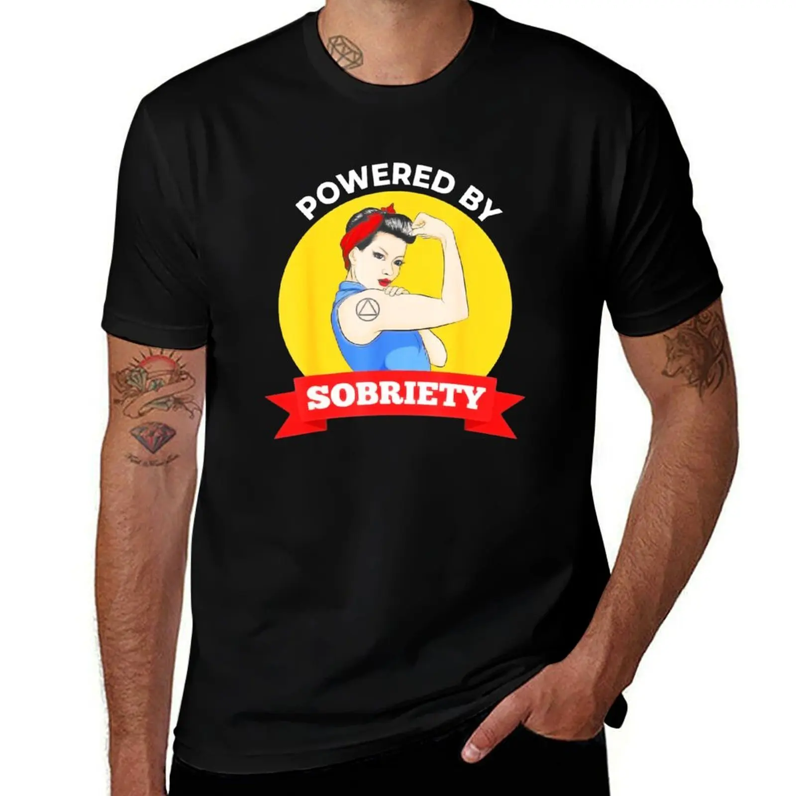 

Sobriety Alcoholics Anonymous AA Sober AF Gift For Women T-Shirt t shirt personalised T-Shirt