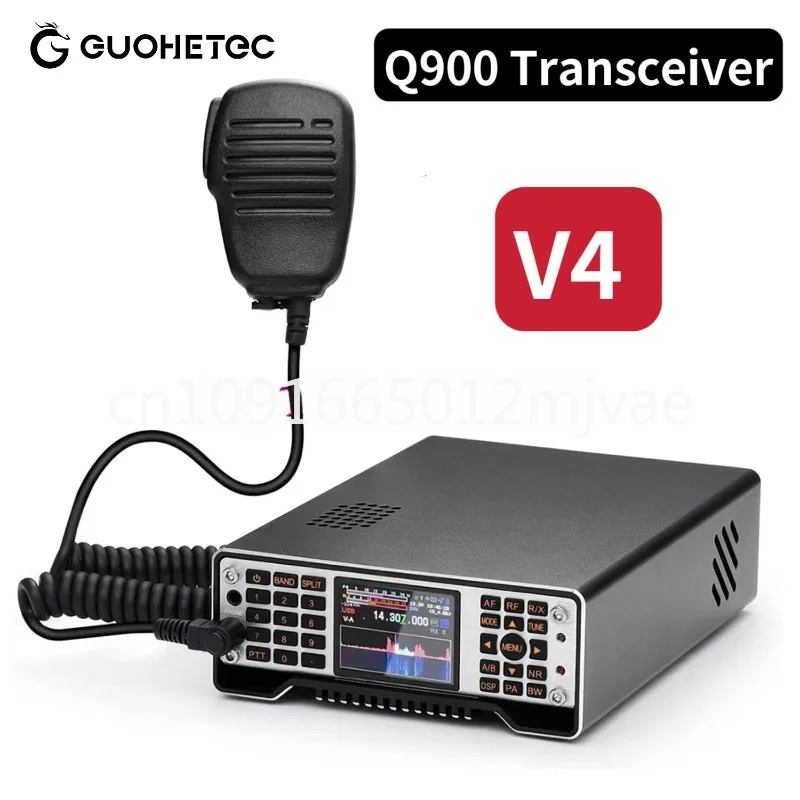 4th Generation Original Q900 V4 100KHz-2GHz HF/VHF/UHF ALL Mode SDR Transceiver Software Defined Radio DMR SSB CW RTTY AM FM