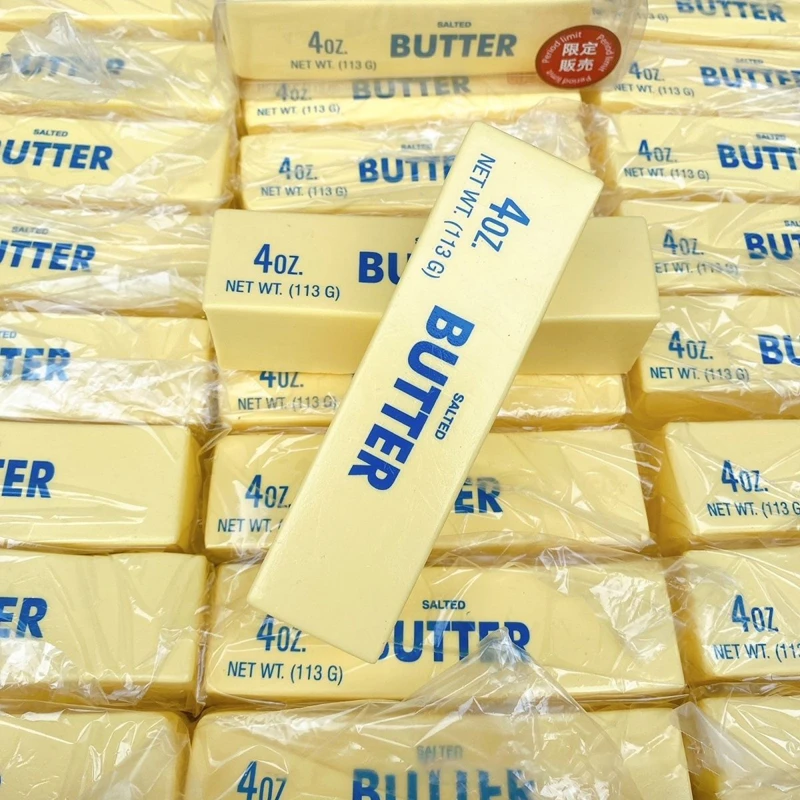 Juguete Antiestrés en Forma de Barra de Mantequilla, Elástico y Blandito, Divertido para Aliviar el Estrés y la Ansiedad, Juguete para Apretar y Hacer Bromas, Nuevo