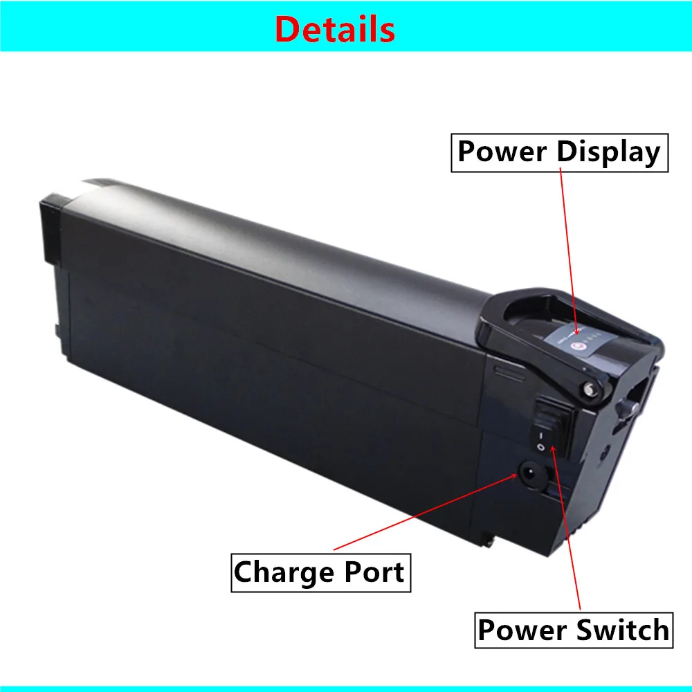 City Bike Commuter Ebike Battery 48v 15Ah 14ah 12Ah 10.4Ah 10Ah for Bear Sobowo Magi.As Magias Milano Velec R48 2017 E-bike