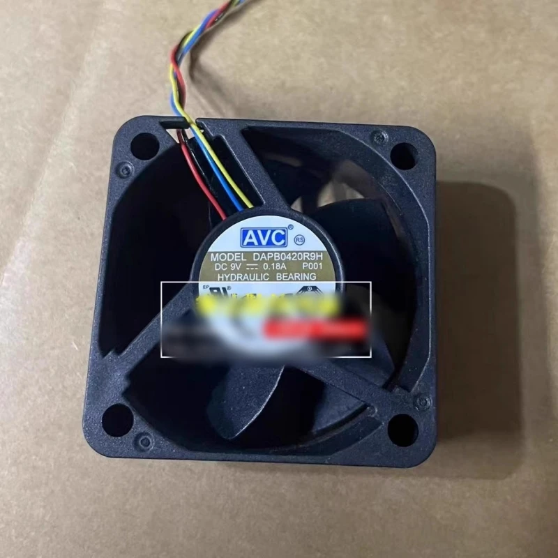 

Бесплатная доставка оригинальный DAPB0420R9H 4020 9 В 0,18 А четырехпроводной вентилятор охлаждения