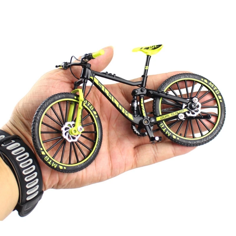 Creative Mini Finger Bike Mountain Bike Model Toy with Movable Parts for Kids