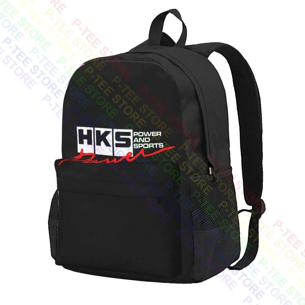 Jdm Hks Power And Sports Japanese Style Logo Large Capacity Backpack Fashion Art Print Eco Friendly Multi-function