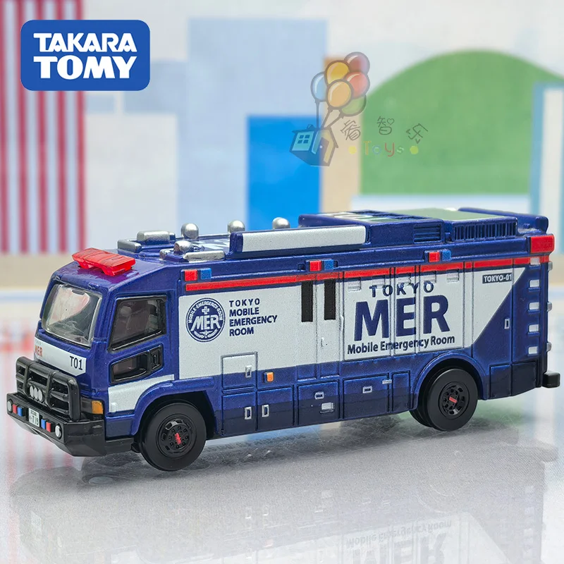 Takara Tomy Tomica Premium Unlimited Tokyo Mer Car (T01) Mini Car Toy Alloy Toys Motor Vehicle Diecast Metal Model for Children