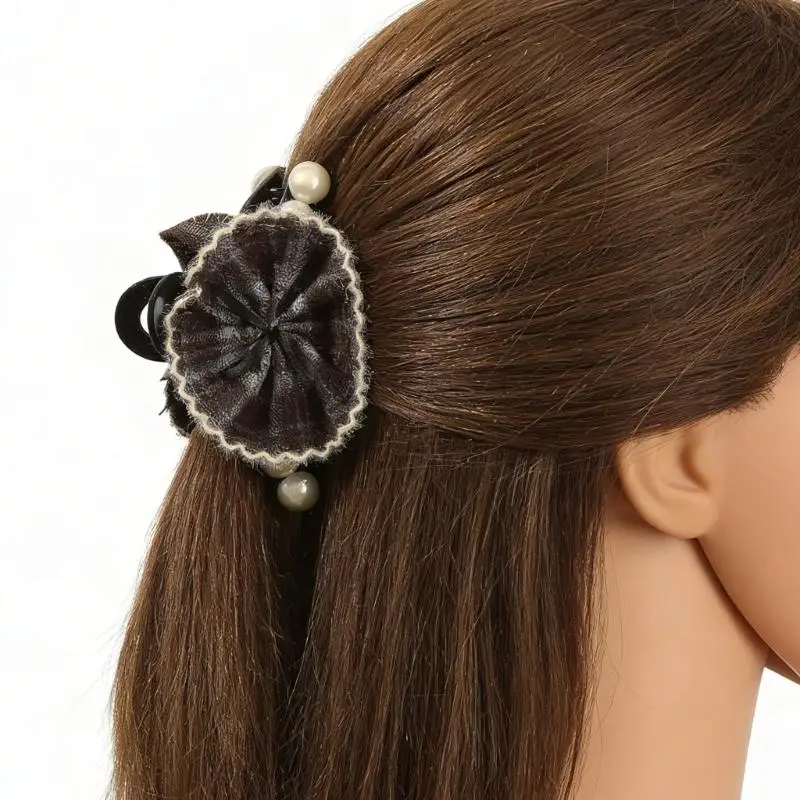 

A52E Fashionable Bowknot Hairpin Feature Comfortable Wear Creative Hair Claw Clip
