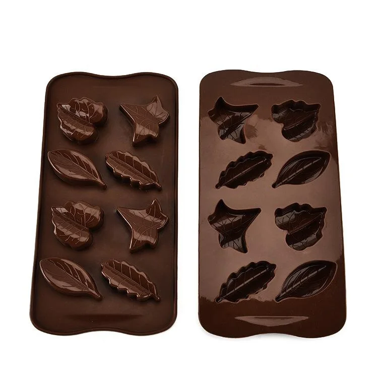 Creative Leaf Chocolate Mold Silicone Cake  Snack Baking Tool