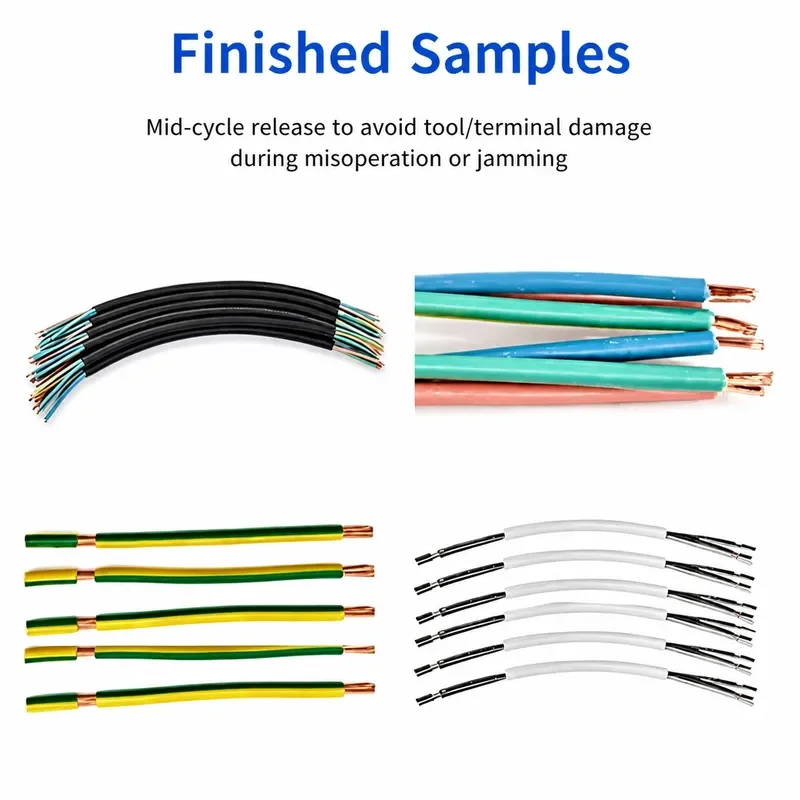 Computer Wire Stripping Machine 0.1-4mm2 Cutting Cable Crimping Peeling Length 1-9999mm Automatic Wire Stripper Cutter Tool