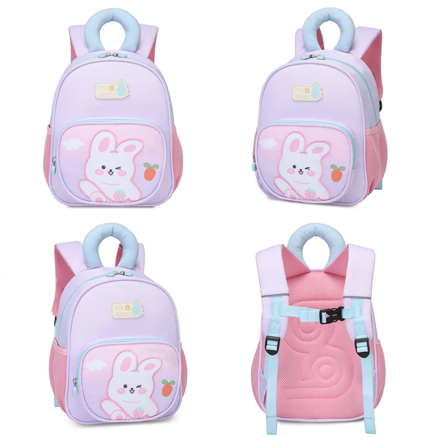 Sun oight jardim de infância doce cor menina mochilas sacos escolares à prova dwaterproof água presente do bebê