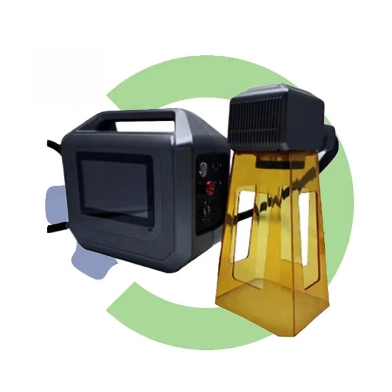 New CNC LY Handheld La ser Marking Machine Food Packaging La ser Printer Clear Production Date No Ink Pollution PLT BMP AI