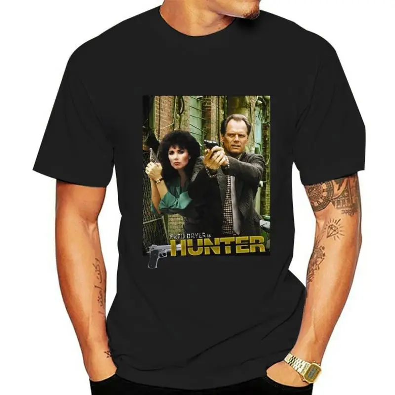 Hunter Fred Dryer TV Series T SHIRT Sizes S to 5XL