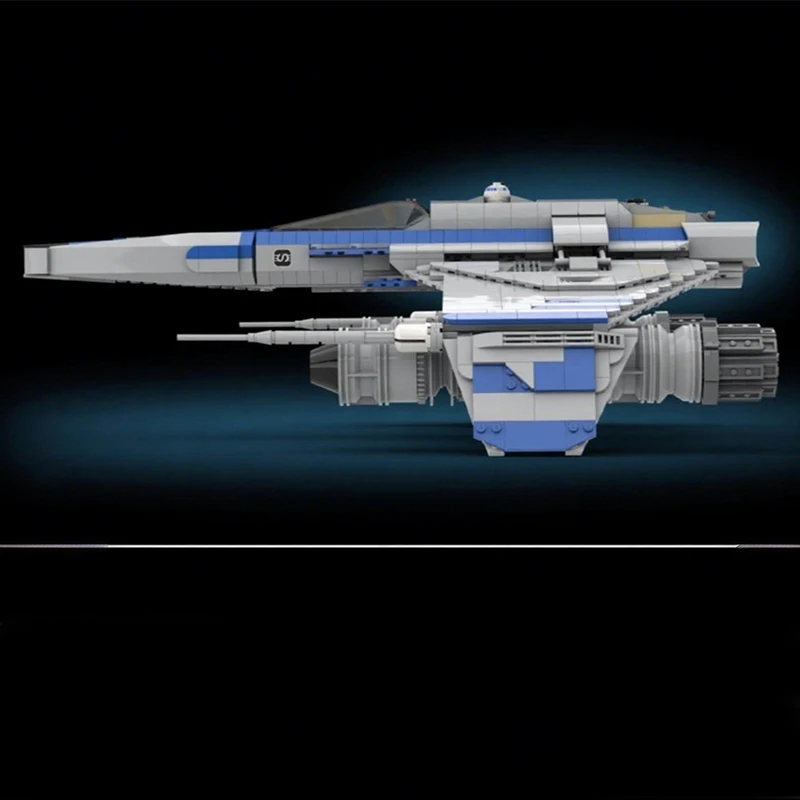 1481pcs MOC Star Battle Ultimate Collector Series E-Wing Starfighter UCS- New Republic UCS Model Building Blocks Christmas Gift