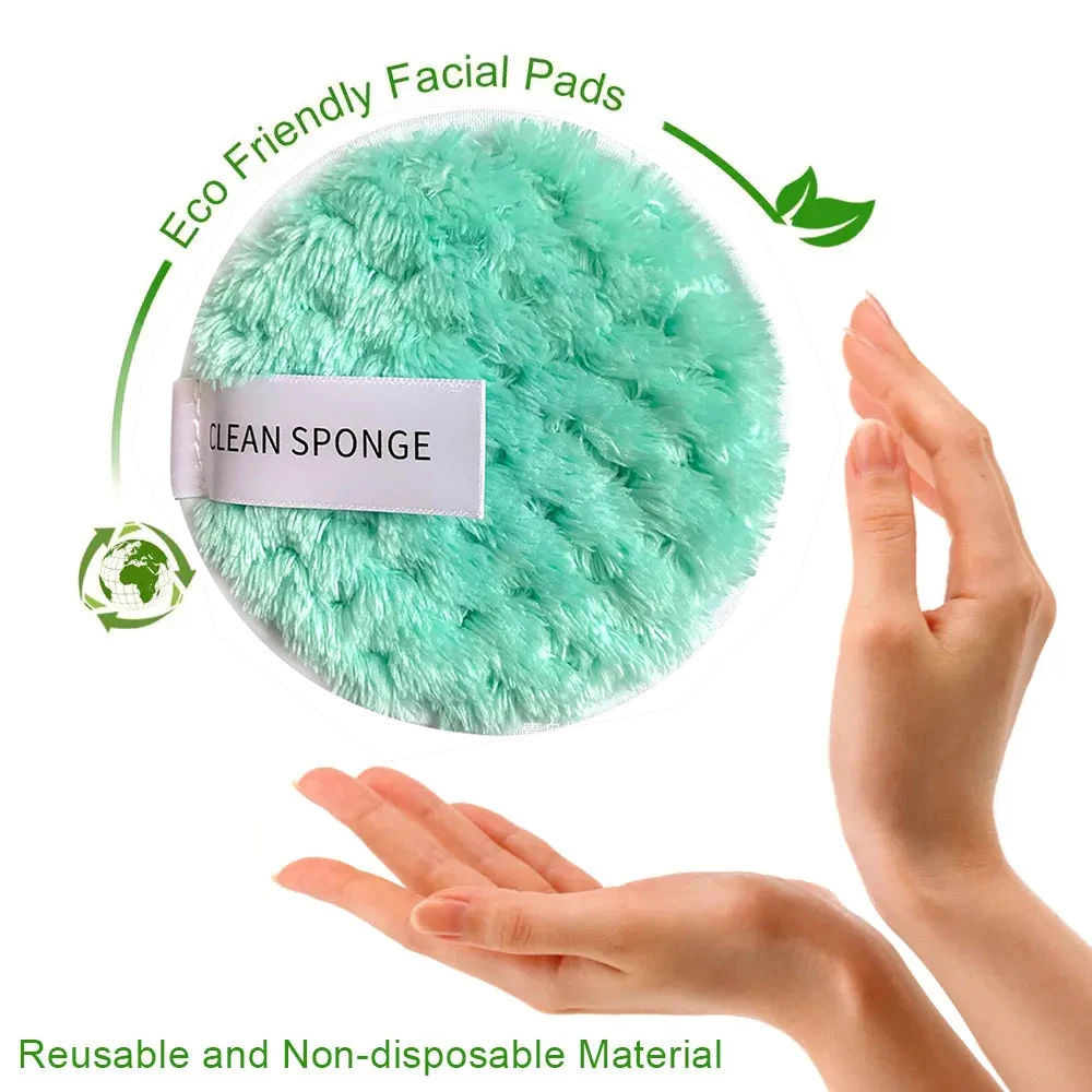 1/4 قطعة مزيل ماكياج ستوكات لوحة قطن مستحضرات التجميل قابل للغسل ماكياج منشفة تنظيف الإسفنج أداة العناية بالبشرة منشفة