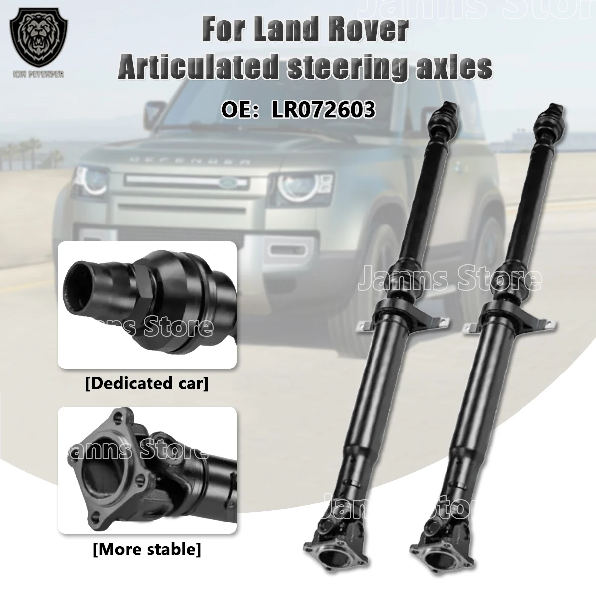 cars accessories LR072497 LR072603 LR060379 Gimbal shaft articulated shaft for Land Rover Discovery Sport