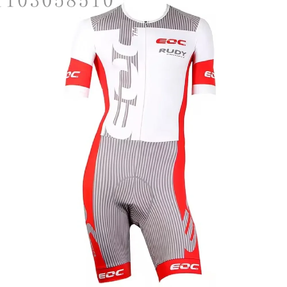 EOC Sport Inline Speed Skates Clothing Skating Race Speedsuit Men's Short Sleeve Colorful Tri Suit 인라인 스피드 스케이트 Ciclismo Sets