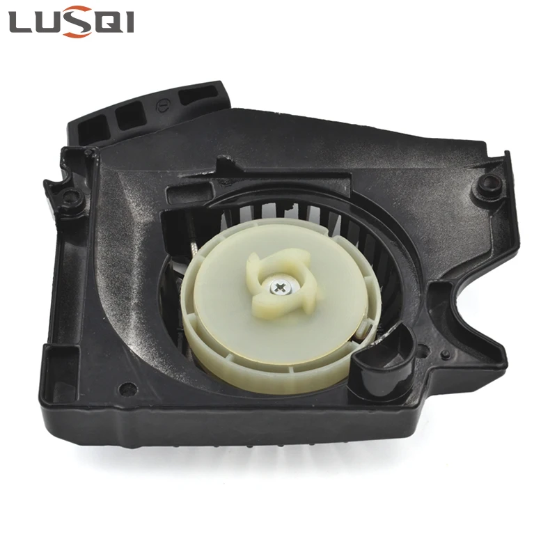 Imagem -06 - Lusqi Recoil Starter Motosserra Motor a Gasolina Acionador de Partida Apto Maestro 5800 Peças a Gasolina Motor de Arranque Parte Reparo