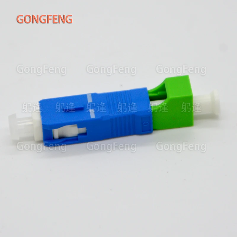 New Optical Fiber Adapter Connector LC/APC Female-SC/UPC Male Single Mode Fiber Flange Coupler Factory Outlet Special Wholesale