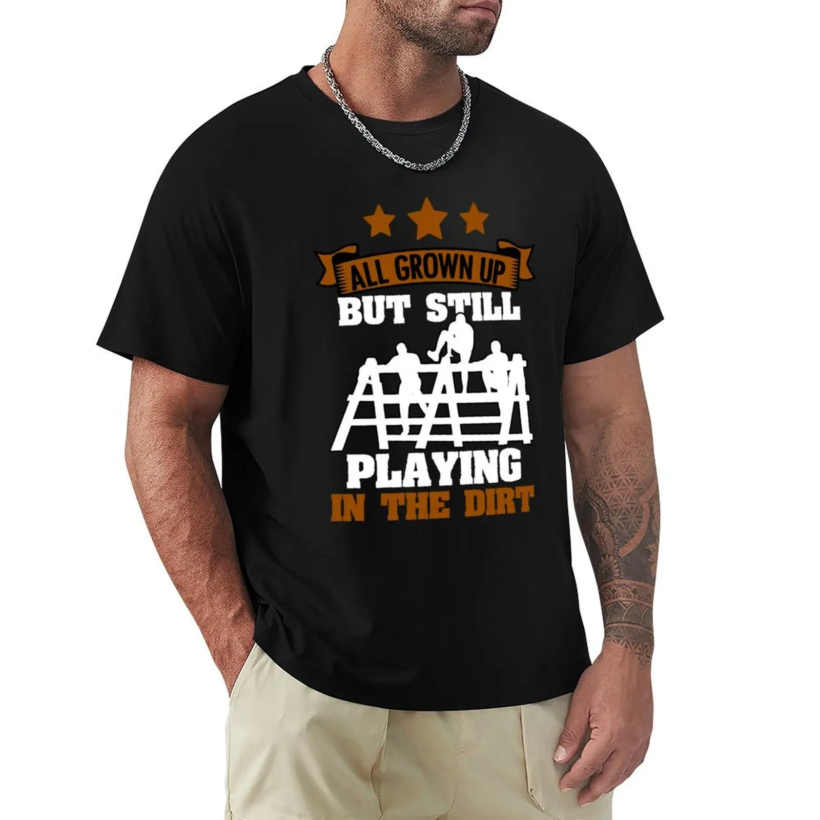 

All Grown Up Funny Mud Run Race For A Cross Country Runner T-Shirt sweat baggy shirts T-shirts for men cotton