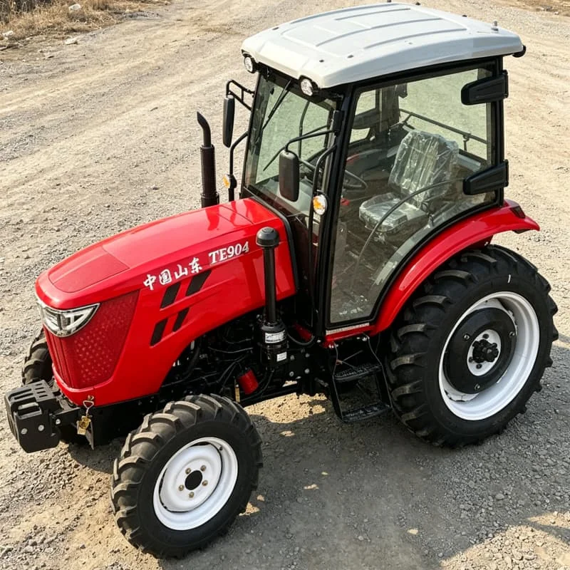Customized High-efficiency Wheeled Ploughing Machine, Upgraded Tractor Rotary Tiller, Hot-selling Farm Four-wheel Rotary Tiller