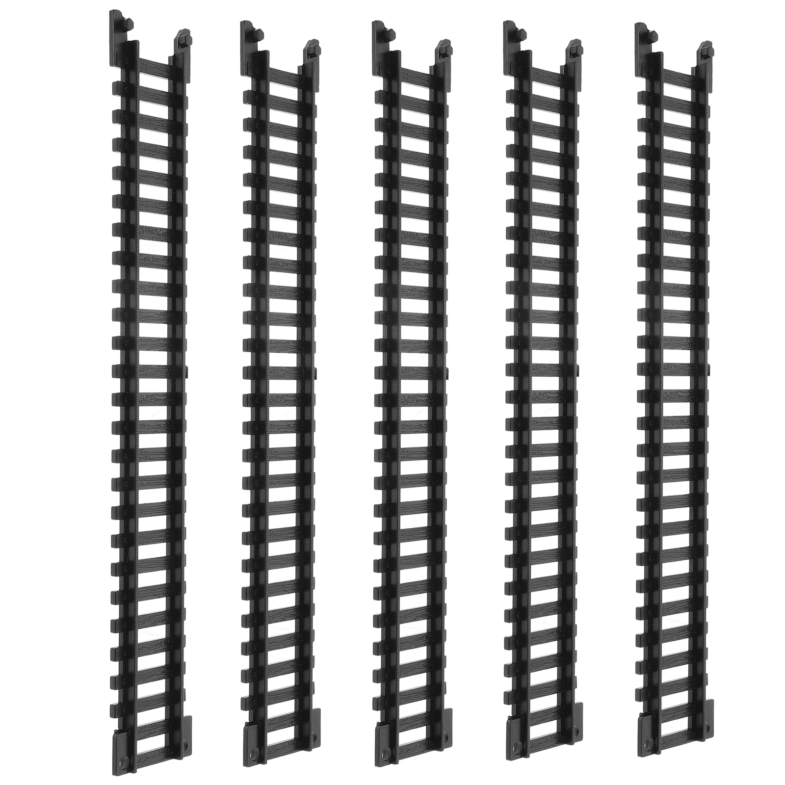 

5Pcs Plastic Railway Track Sets Replacement Parts Electric Train Rail System Educational Play Accessory