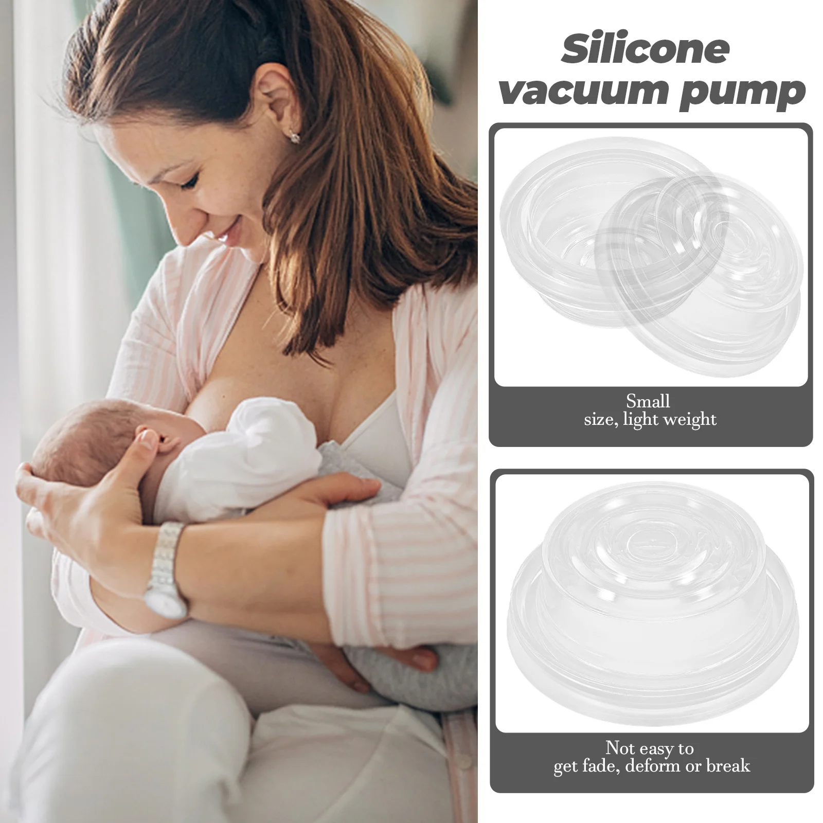 

4 шт. силиконовые миски для груди, аксессуары для грудного вскармливания для женщин, безопасный прочный электрический насос, инструменты, новые принадлежности для мам, молокоотсос