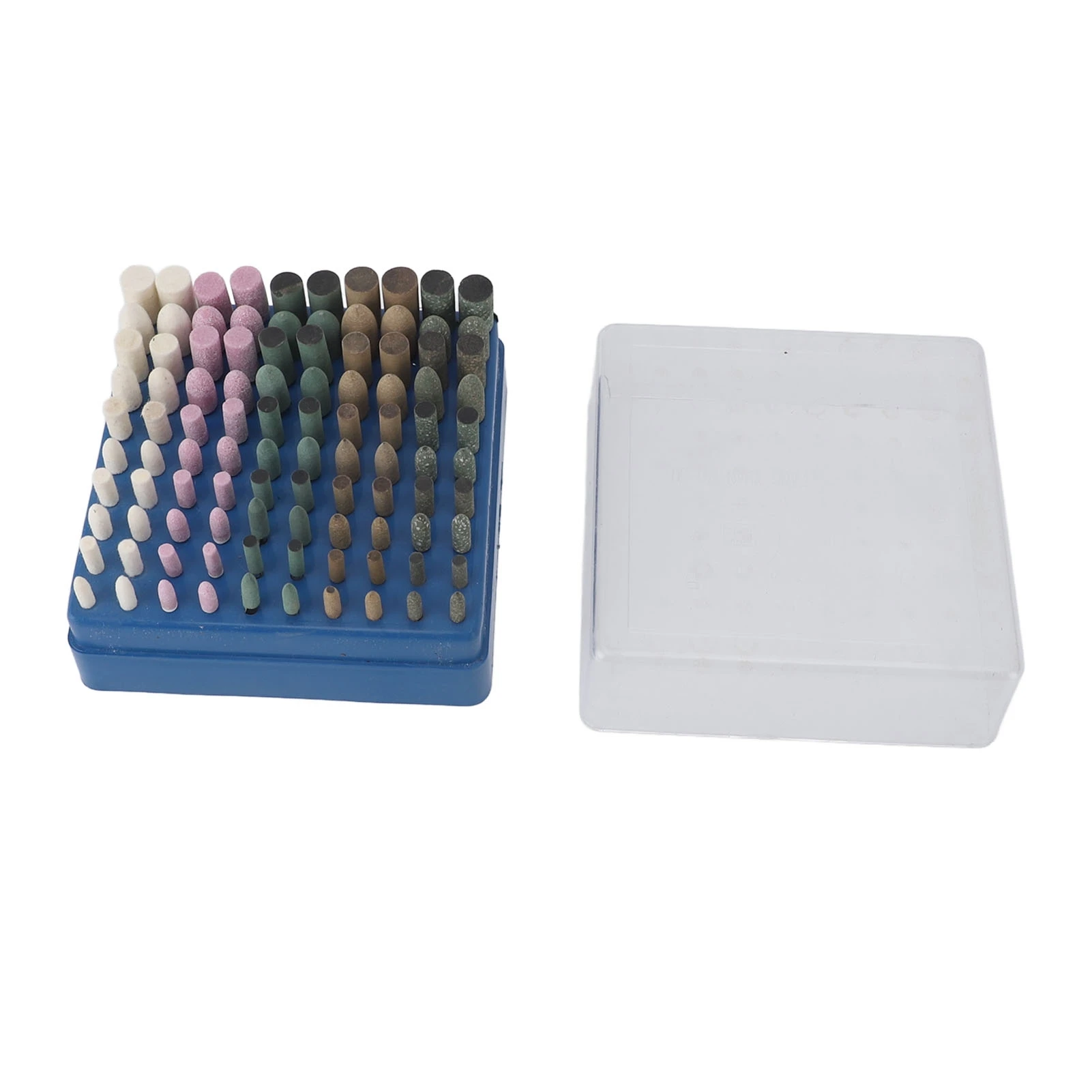 

100Pcs Rotary Polishing Bits 3.0mm Shank Sanding Abrasive Tips Buffing Kits Wool Sesame Rubber Cowhide Abrasive Stone