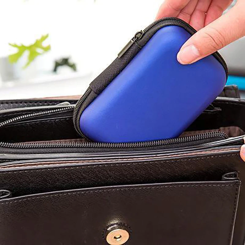 EVA Earphone Storage Bag Wholesale Earphone Bag Earphone Storage Box Data Cable Storage Bag Earphone Protection Case