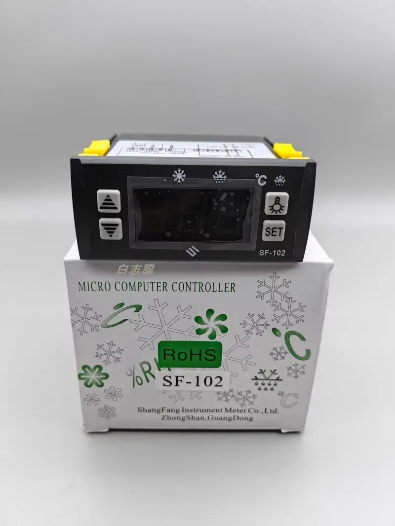 SF-102 Electronic Temperature Controller Thermostat Lighting Defrost Freezer Refrigerator Temperature Controller