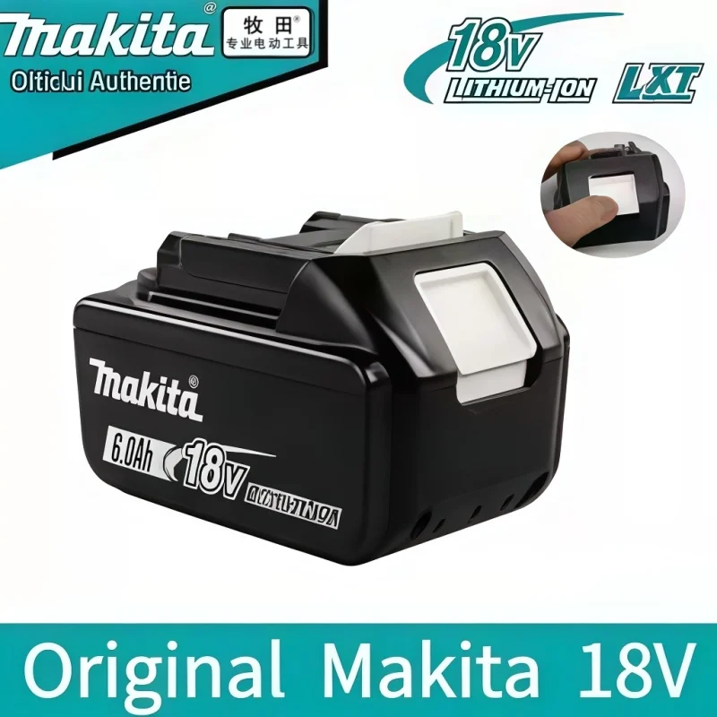Batterie Makita 18V 3Ah 6Ah 9Ah authentique, remplacement parfait pour la série d'outils électriques BL1830 BL1850 BL1860