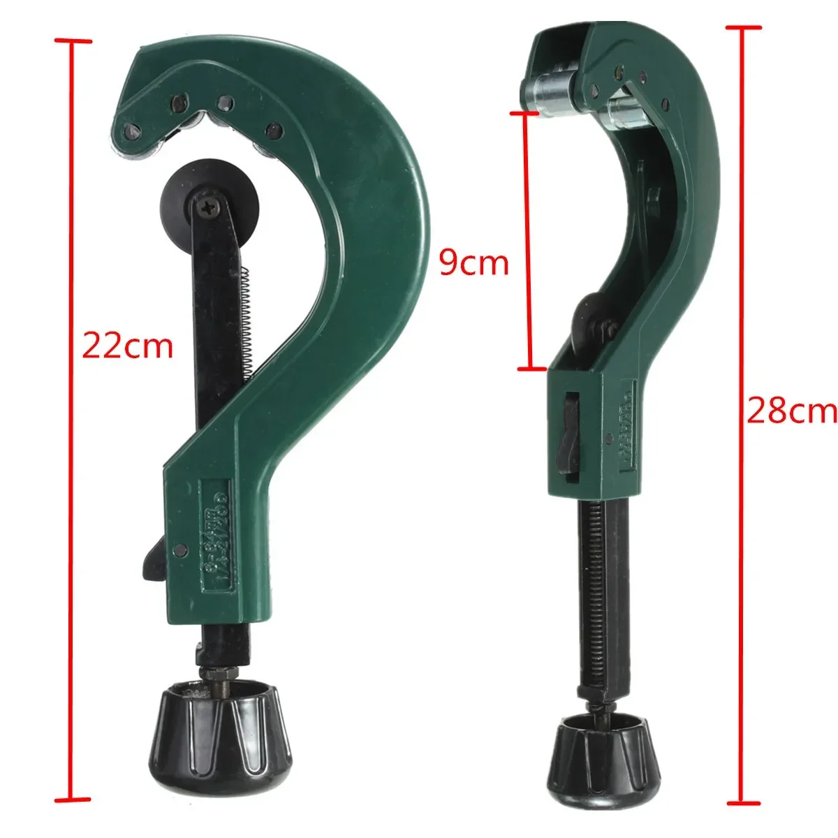 6-64mm Green Heavy Quick Release Aluminum Plumbing Plastic Tube PipeCutter Hand Cutting Tools Built In Pipe Reamer