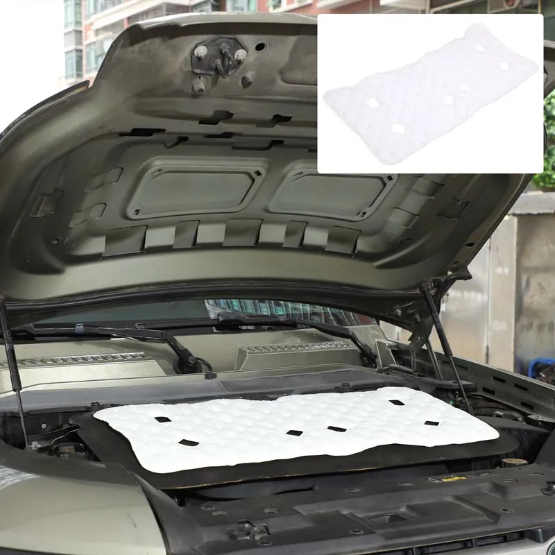 

For Land Rover Defender 90 110 130 2020-2025 Car Engine Compartment Soundproofing Cotton Car Sound Reduction Modification