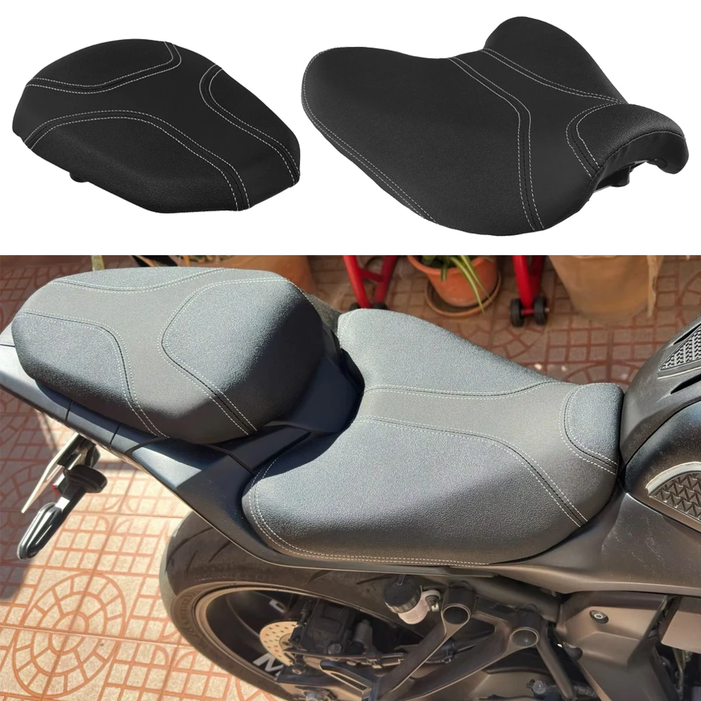 

For YAMAHA MT-07 FZ-07 MT07 FZ07 MT FZ 07 2025 2026 Motorcycle Seat Cushion Rider Passenger Comfort Front Rear Passenger Seats