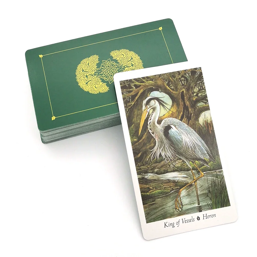 A 2022  Factory Made High Quality Hot Sell Wild Wood Tarot Cards for Beginners PDF Guidebook Support Retail  Wholesale