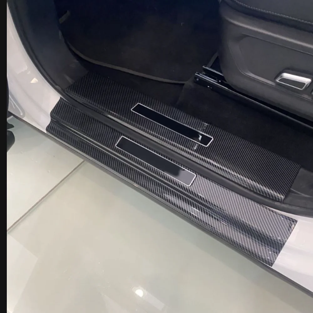 Door Sill Scuff Plate for BMW 2 Series U06 220i Active Tourer 2022~2025 Welcome Pedal Threshold Trim Strips Sticker Accessories