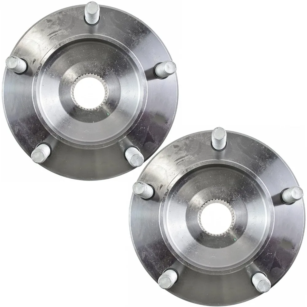 Conjunto de conjunto de rolamento e cubo da roda dianteira de 2 peças compatível com Toyota Sequoia 2008-2022 2007-2021 Tundra