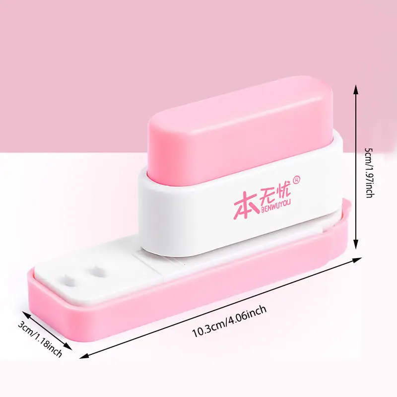 ポータブルバインダー用5穴パンチ、オフィスデスクオーガナイザー、小型円形パンチマシン、ノートブックパンチツールのDIYバインディング