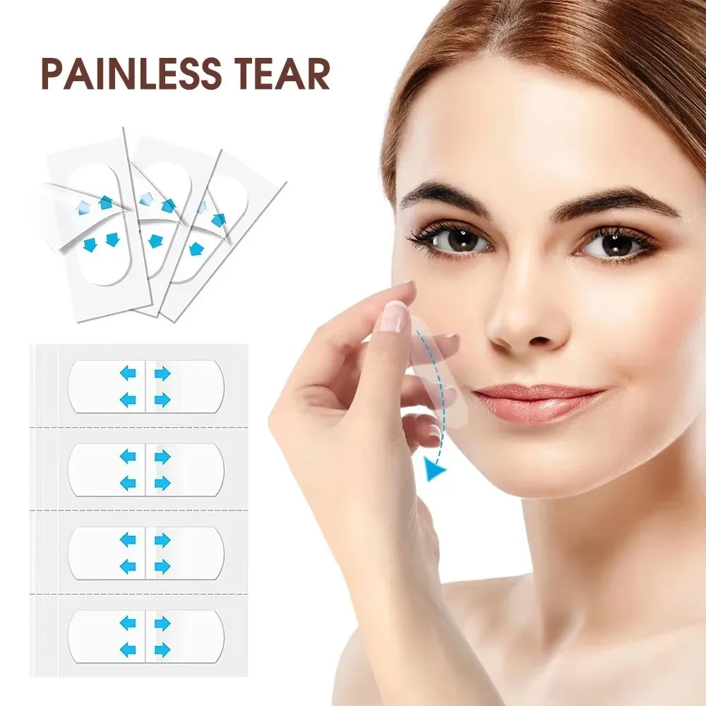 

120Pcs Invisible Face Stickers Forehead Neck Chin Anti Aging Patch Facial Firming Wrinkle Removal V Face Lifting Tapes