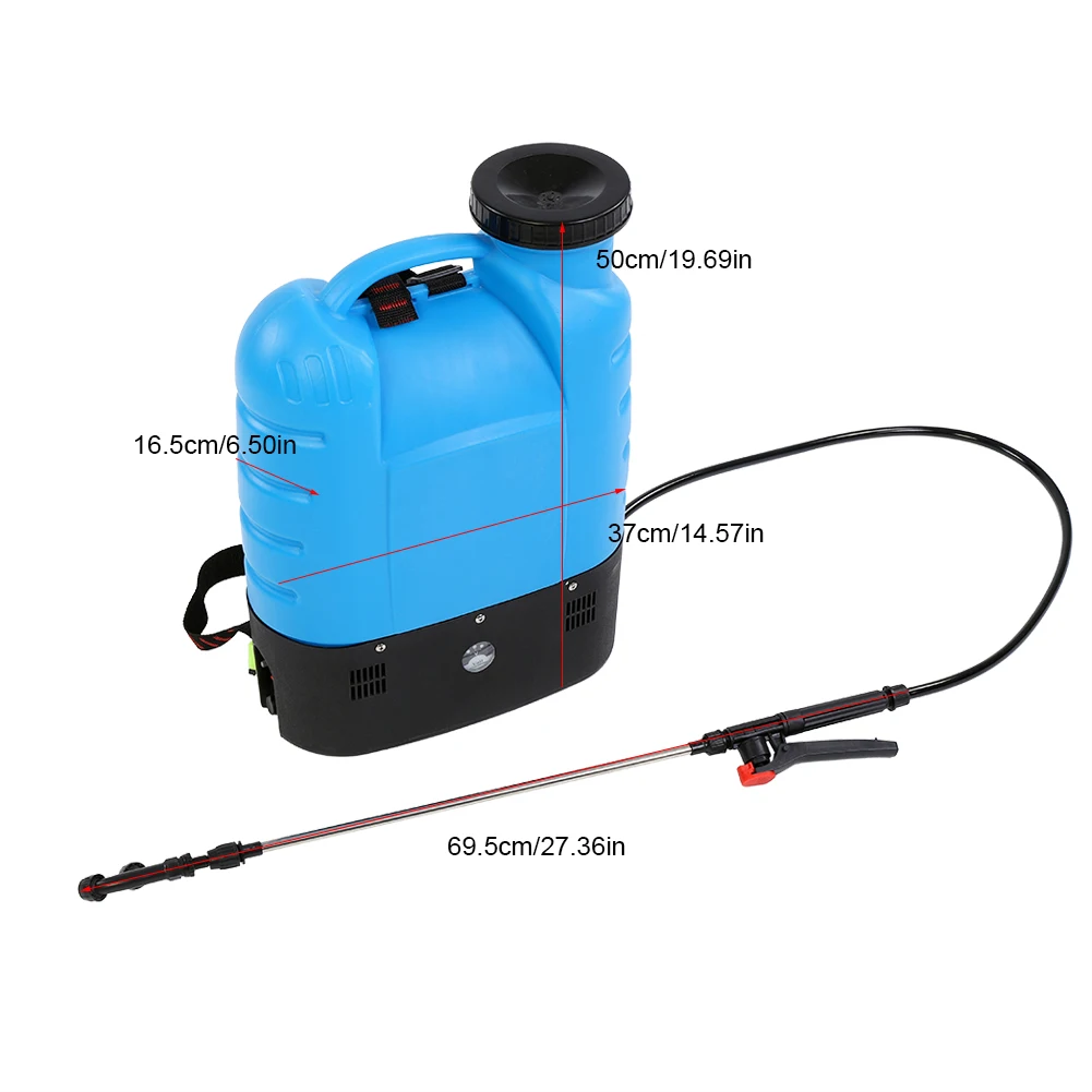 16L Electric Backpack Type Agricultural High Pressure Sprayer Gardening Tool Garden Spray Bottle Backpack Gardening Tools