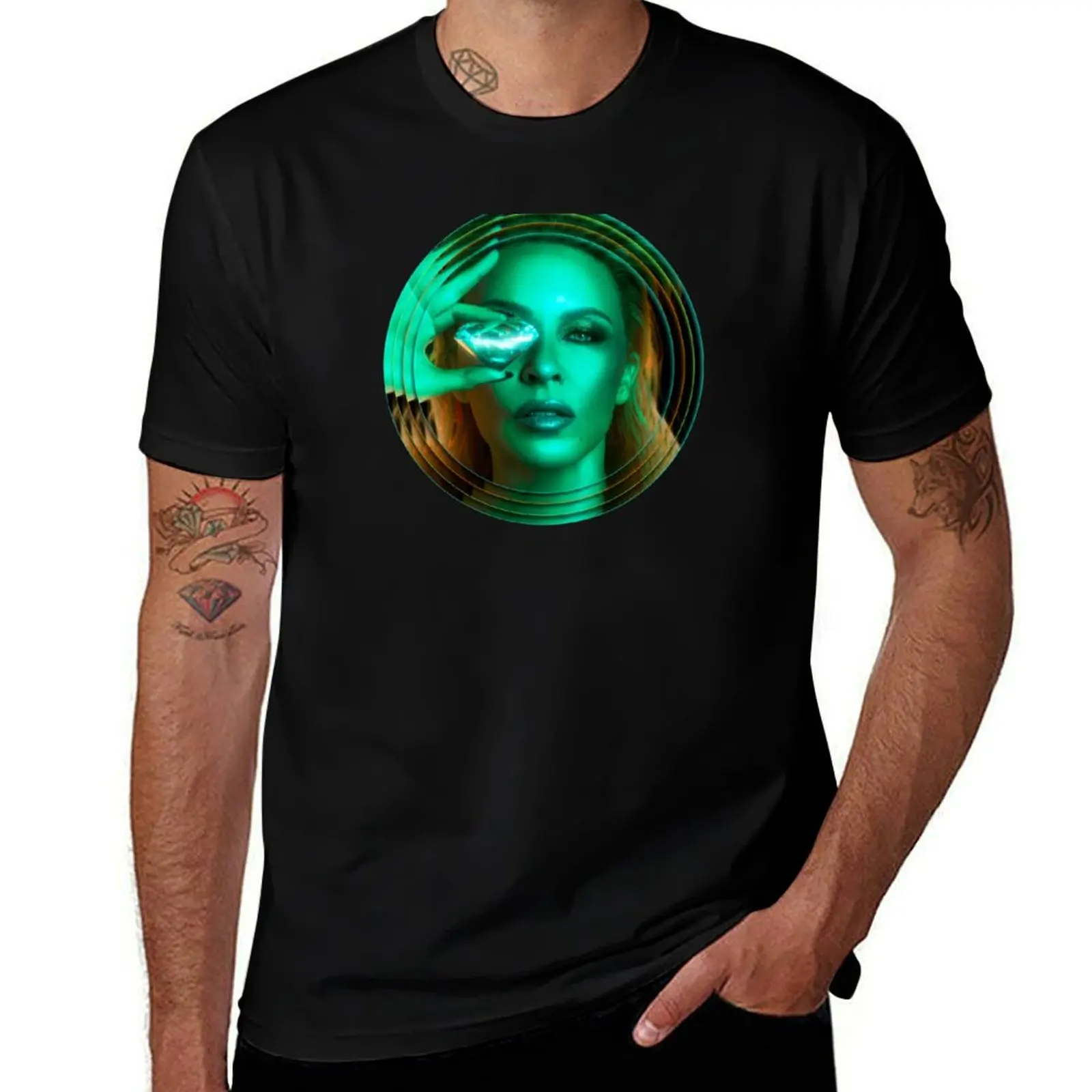 

KYLIE MINGOUE - TENSION T-Shirt plain anime t shirts valentines clothes korean fashion mens graphic t-shirts hip hop