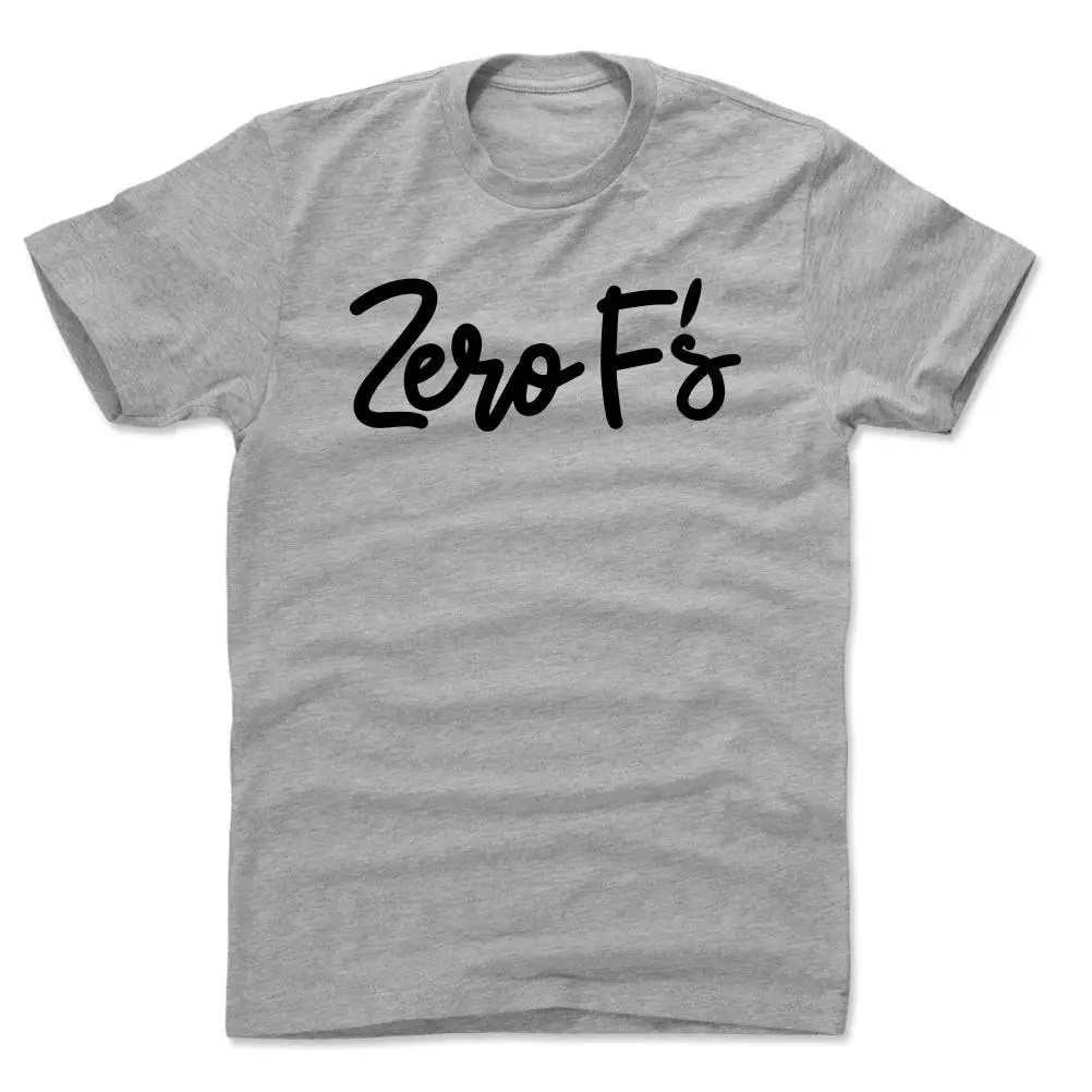 Funny Lazy Men's Cotton T Shirt Lifestyles Zero F's