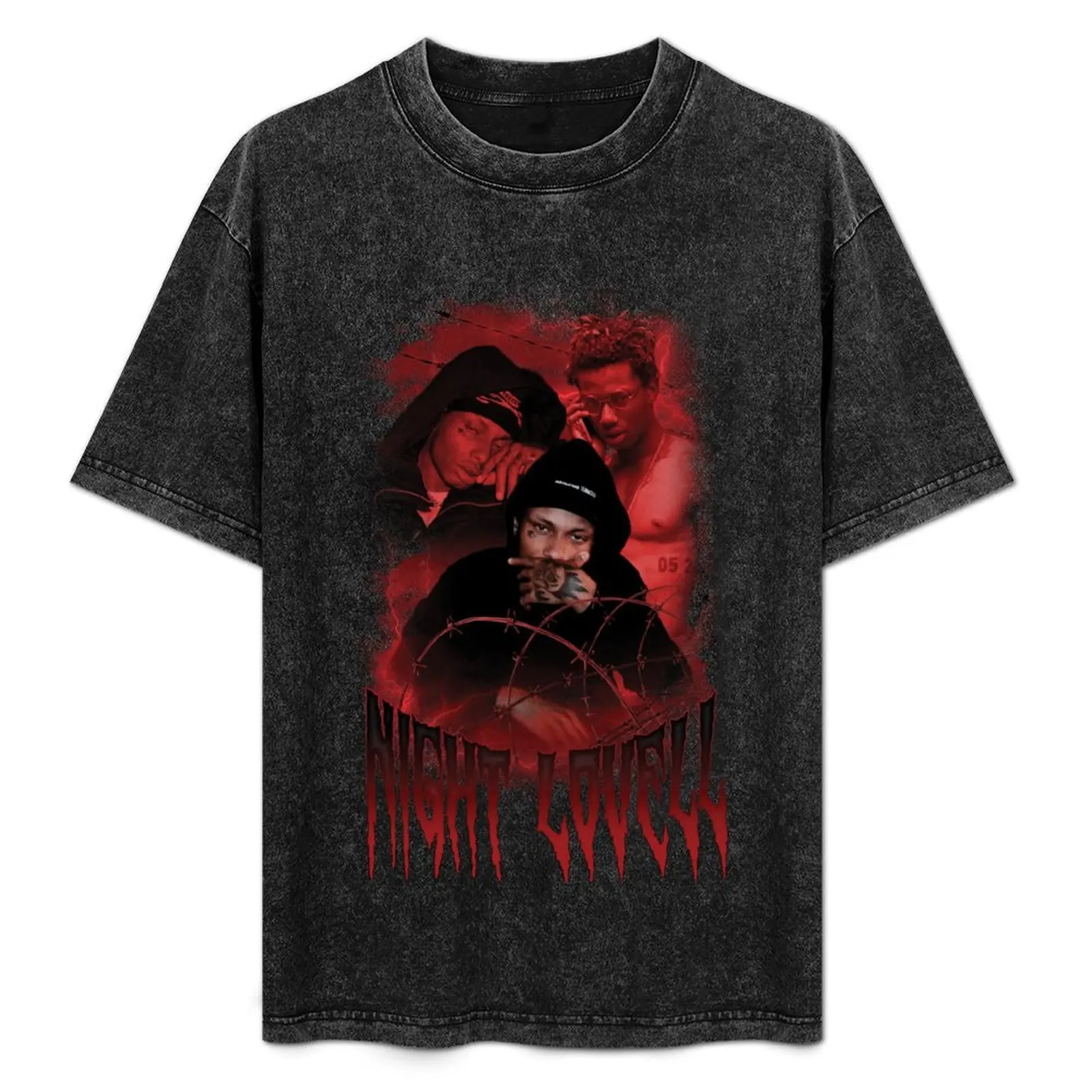 

Night Lovell Vintage Bootleg Shirt T-Shirt Outdoor Activity Sports T-Shirt
