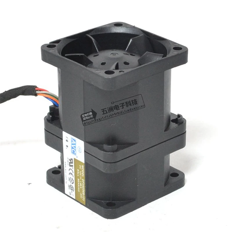 New Original DF04056B12U 4cm 4056 12V 1.88A 1U Server Turbo Dual Motor High Air Volume Violent Fan