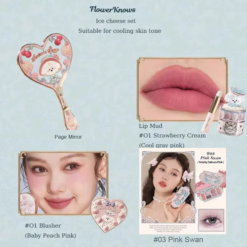 メイク リップ アイシャドウまとめ売り 58点 、ブレスレット Flower Knows Never's ショップ コレクション オールイン メイクアップ