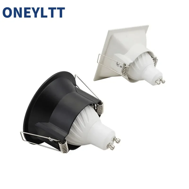 حامل مصباح مجوف للحمام ، إطار مثبت ، تركيبات إضاءة ، تركيب مقبس ، كشاف ضوئى ، كشاف ضوئى ، GU10 ، MR16 #3