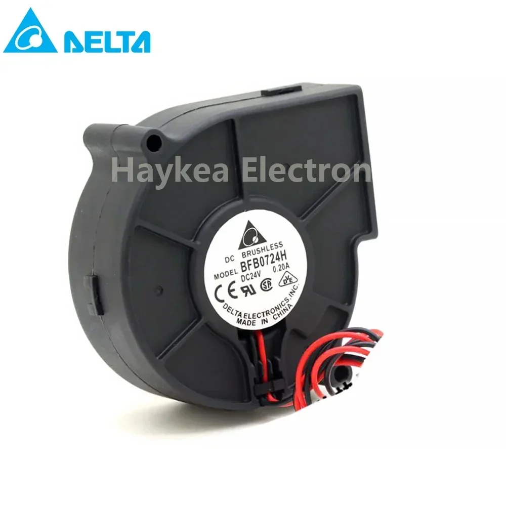 

+NEW for delta BFB0724H DC 24V 7530 0.20A 7CM inverter turbo blower cooling fan