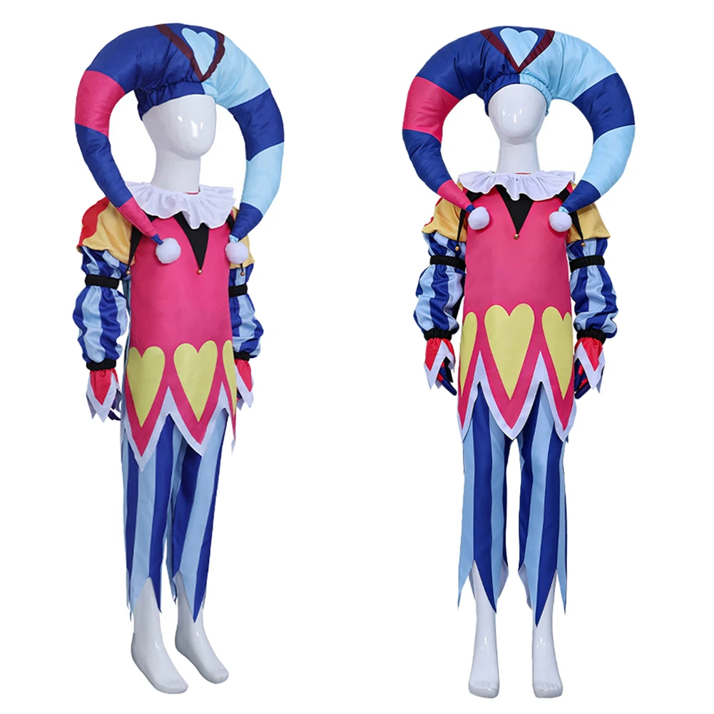 

Костюм для косплея Босса Физзаролли из «Дисгайз Хеллувы», комплект с шляпой и одеждой для детей, наряд для Хэллоуина, карнавала и вечеринок