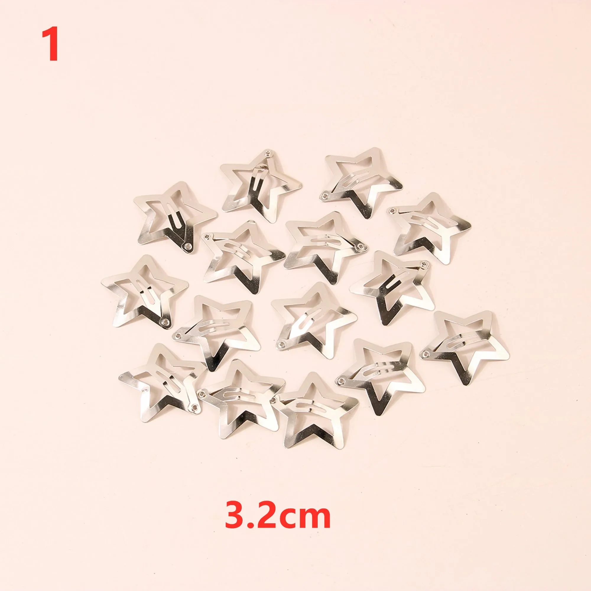 20pcs/lot Star-spangled BB Barrette, sweet, spicy bangs or fringes of hair barrette, star-spangled barrette, side clip