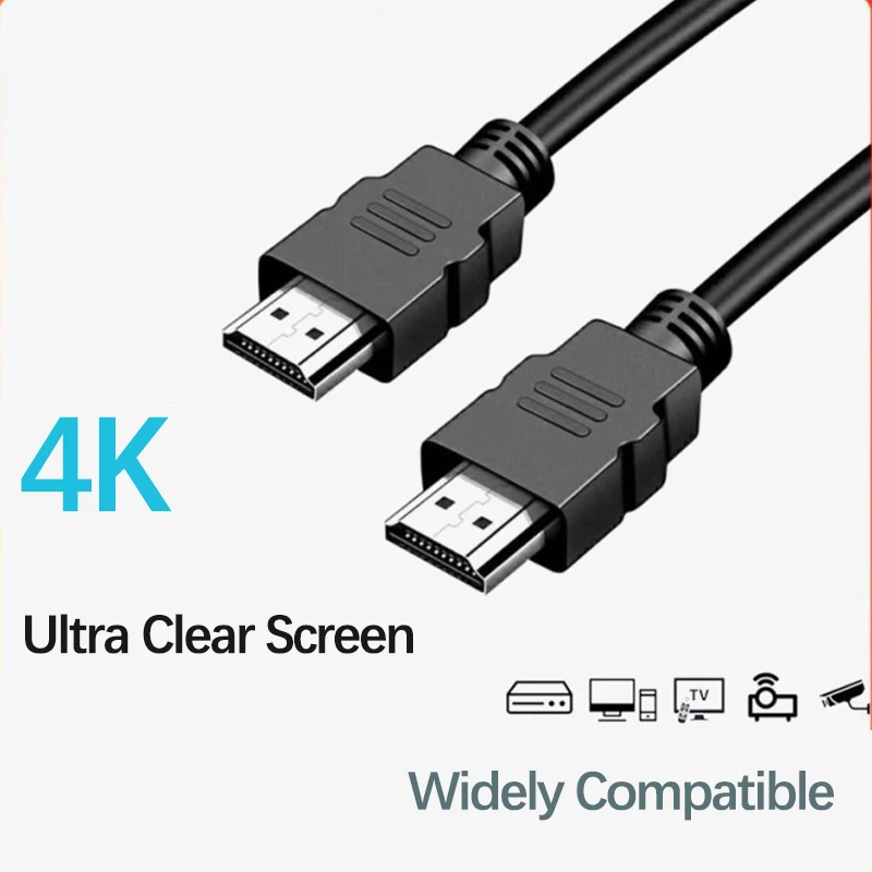HDMI-compatible Cable High-definition Adapter Cable Computer Monitor Connecting Cable Conversion Cable for laptops TV projectors