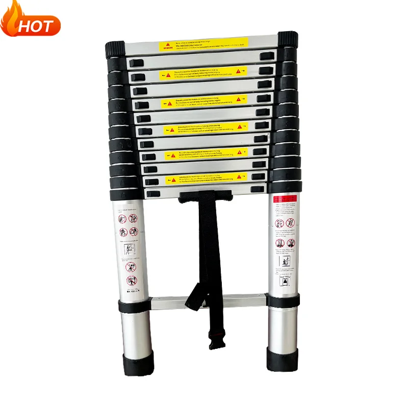 Hot Selling Telescopische Ladder 8M Telescopische Loft Ladder Bamboe Ladder Plank